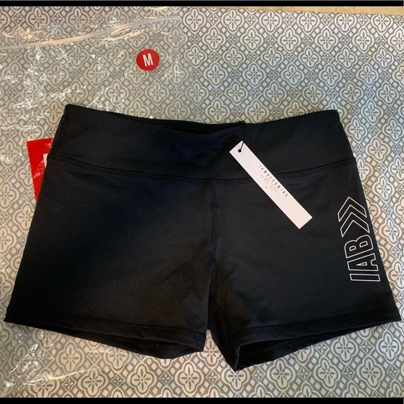 NWT IAB BOOTY SHORTS (2.0) BLACK - Picture 1 of 2